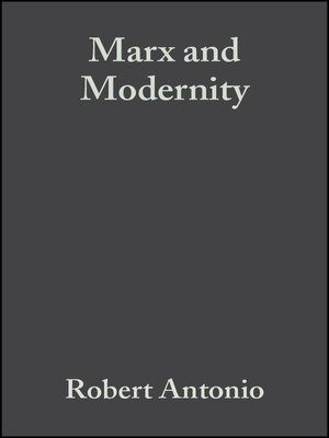 cover image of Marx and Modernity